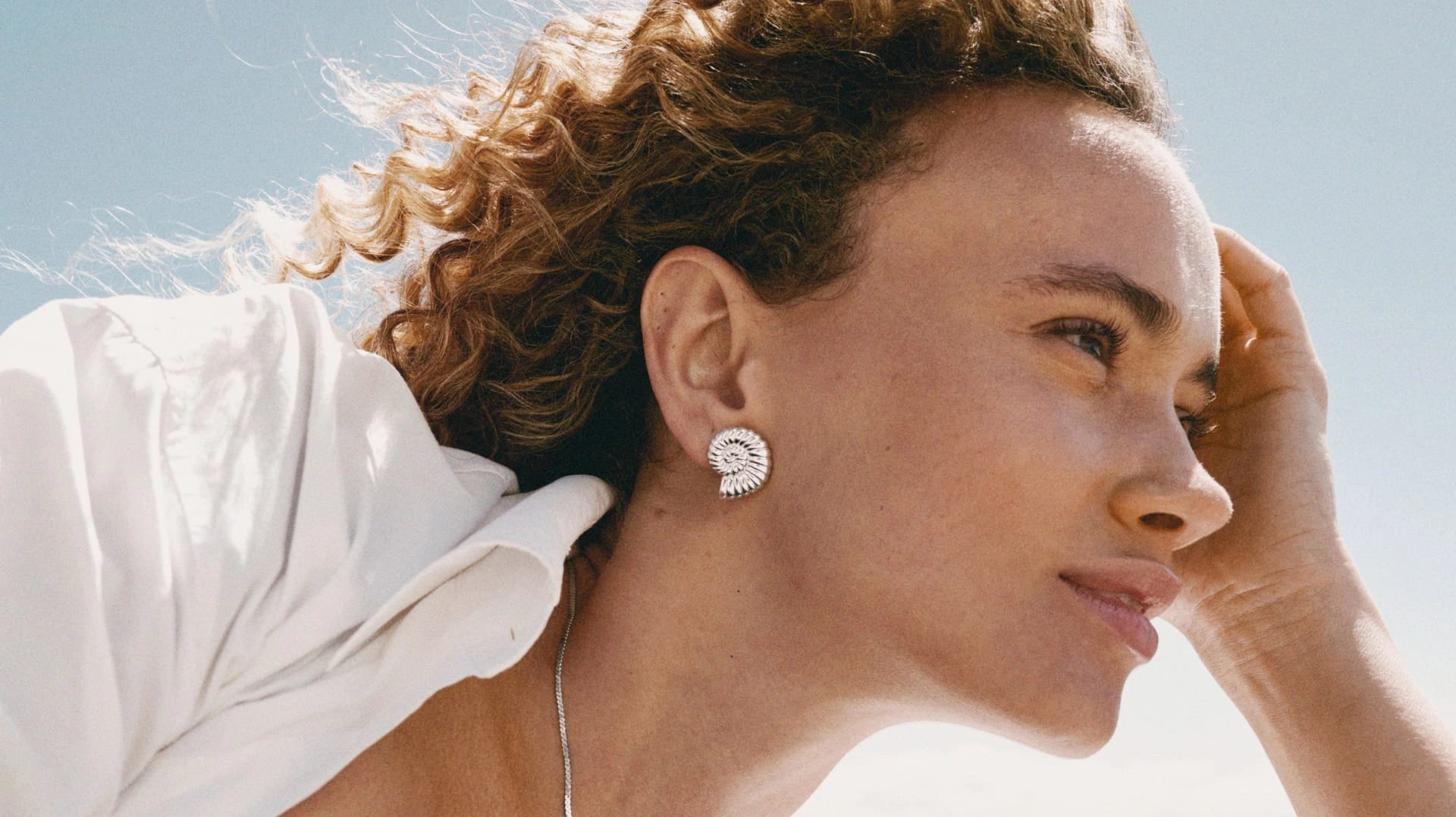 Summer jewelry guide banner featuring gold vermeil chain, turquoise ring, pearl gifts, stud earrings, stackable rings, toe ring, belly chain, mother daughter bracelet, and happy face bracelet. Shop now for gold jewelry that doesn't tarnish.